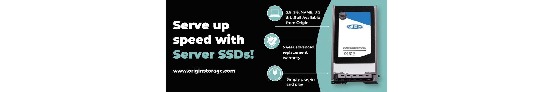 Origin Server HDDs mit Dell Link in Upgradebox Demo