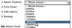 Filter for attributes